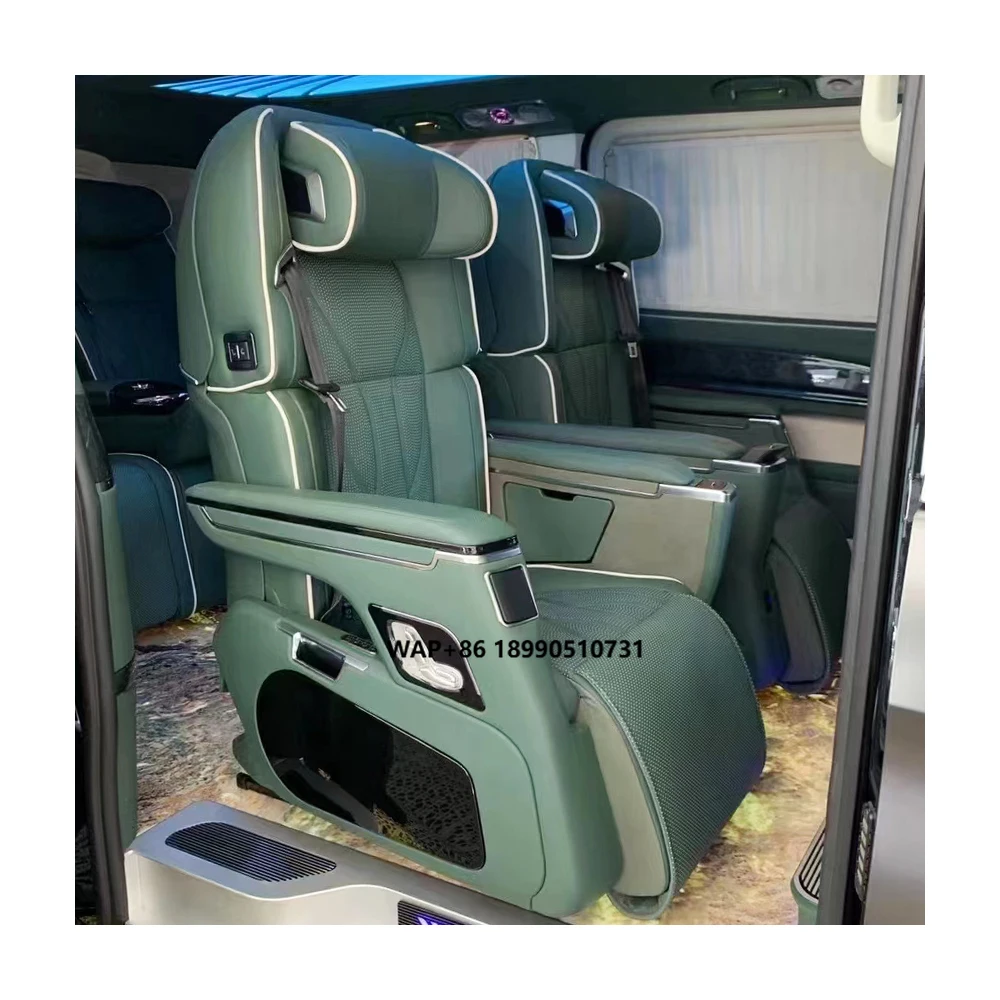 

V Class Luxury VIP Modified Car Seats Covers Auto Seat for Sprinter Vito Alphard Staria Hiace Vellfire Solati Commuter Granvia
