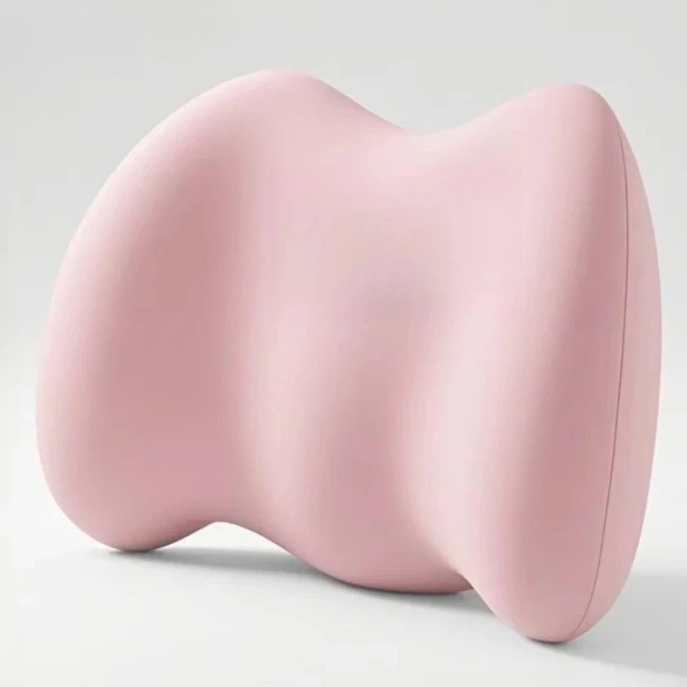 وسادة الرأس والرقبة رغوة الذاكرة النوم وسادة قطنية مسند رأس السيارة كرسي داعم للفقرات القطنية وسادة كرسي مريحة مسند الظهر