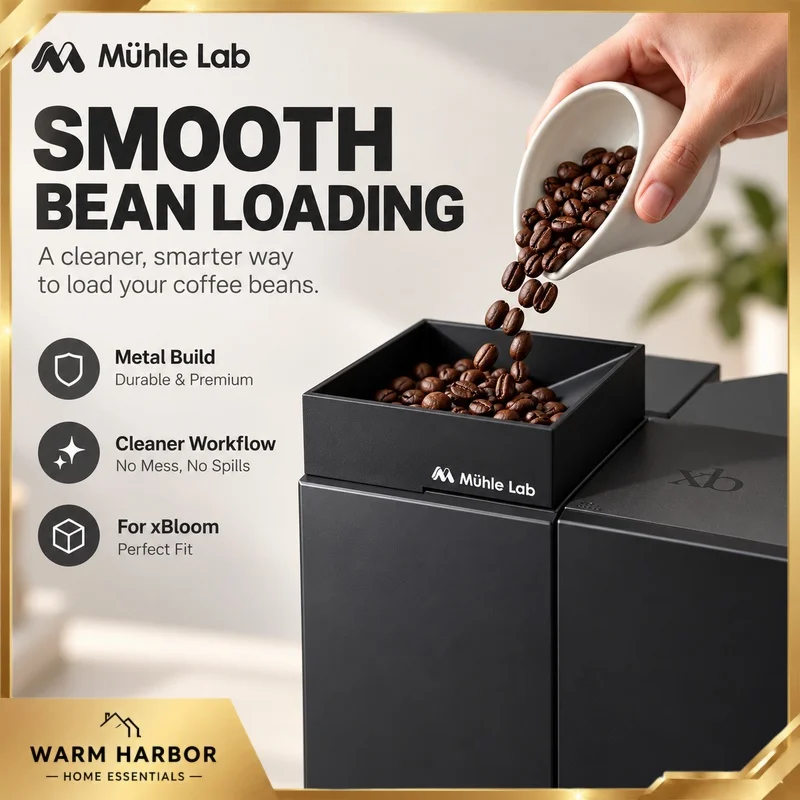 Xbloom Coffee Bean Funnel Pour Over Coffee Machine Accessory Anti Spill Bean Loading Guide Smooth Dosing Tool For Home Brewing