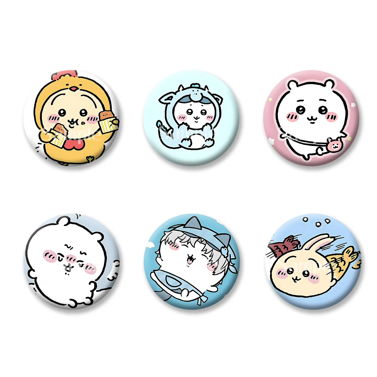 

Флэш-значки, милый стиль, аниме, мультяшные сувенирные брелки, удобное зеркало для макияжа, магнит на холодильник, аксессуары ACG