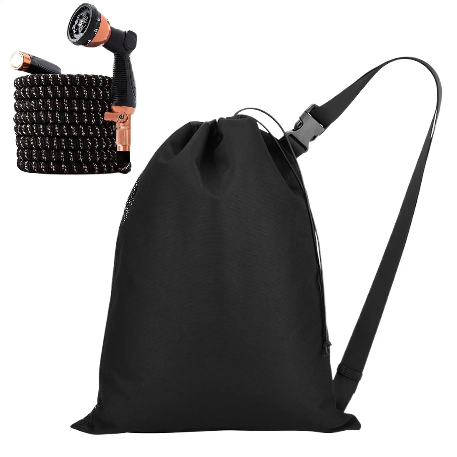 

RV Hose Storage Heavy Duty Pouch With Drawstring Lightweight Garden Hose Storage Bag For Patio Garden Outdoor Garage Shed Lawn