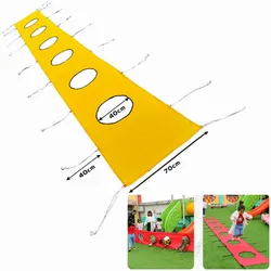 Scuola materna allenamento sensoriale giocattoli sportivi divertenti giochi all'aperto per bambini parco giochi bambini Tunnel Hopscotch salta salto relè gara