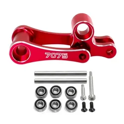 Rc Auto Metalen Rem Stuurarm Stuur Servo Mount Los261013 Voor Losi 1/4 Promoto-Mx Motorfiets Upgrade Onderdelen Accessoires