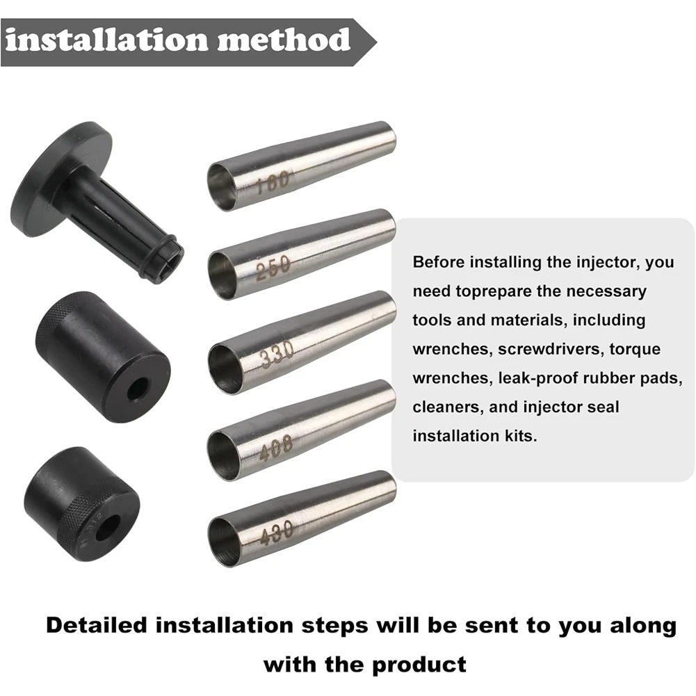 Leading-Edge-34720 Injector Seal Installer Kit For Hitachi Continental Delphi Ford GM Subaru Engines