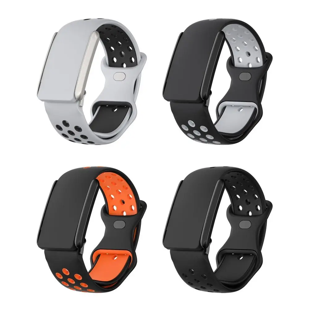 

New Replacement Silicone Wrist Band Breathable Adjustable Fitness Strap Double Color Comfortable Sports Bracelet for Whoop 4.0