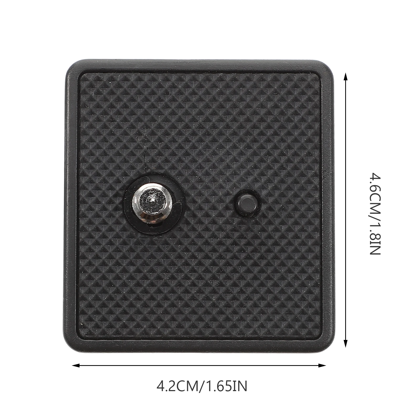 

2Pcs Camera Quick Release Plate ABS Metal 1/4 Inch Screw Tripod Mount Adapter Gimbal Accessories Photography Studio Equipment