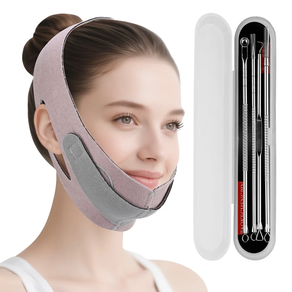 Slimming Face Belt Lifting Double Chin Face Bandage Tight  Chin Cheek Lift Up Belt Anti Wrinkle Strap Facial Firming Beauty Devi