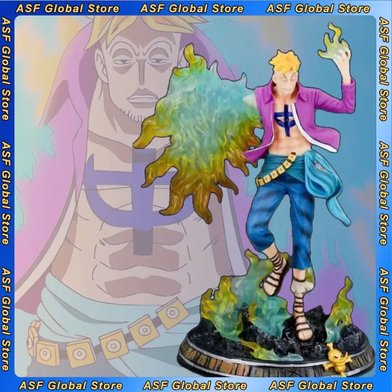 

42 см Новая ONE PIECE аниме-фигурка Marco Perimeter ПВХ модель сцена статуя украшения для рабочего стола детский подарок на день рождения игрушки