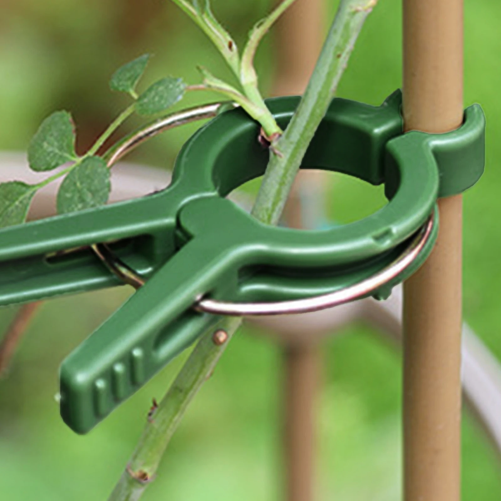 Plastic Garden Plant Support Clips Secure Plants to Supports Quickly and Easily Plant Clips for Avoiding Plant Entanglement