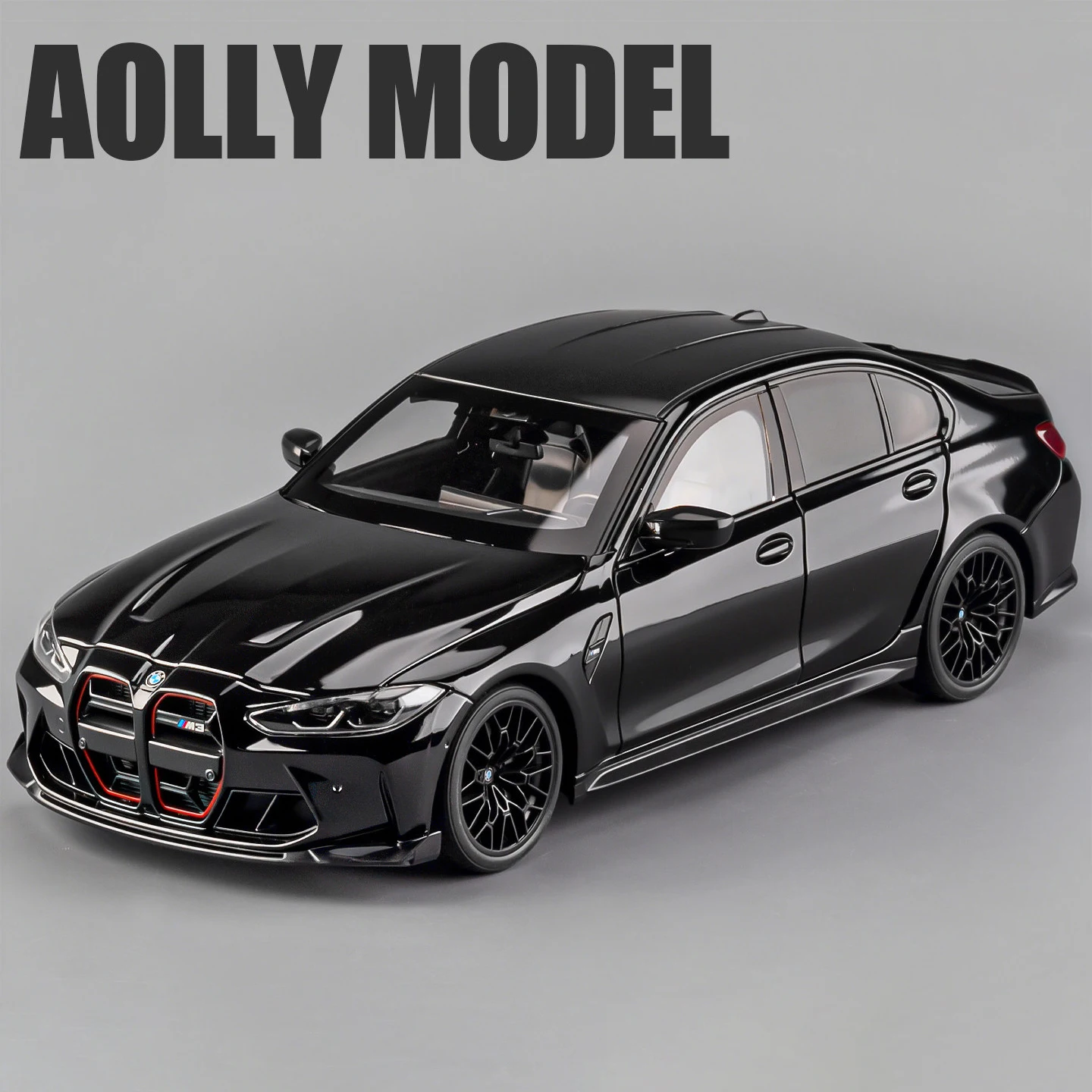 NIEUWE 1:18 BMW M3 CS LCI G80 Mpower Supercar Alloy Auto's & Speelgoedvoertuigen Automodel Miniatuur Schaalmodel Auto Voor Kinderen