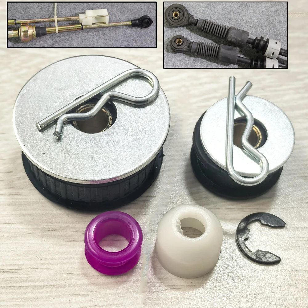 Upgrade Gear Shift Cable Linkage Shifter Lever Selector Connect Bushing For Mitsubishi Lancer 2002 2004 2006 2008 2010 Cedia