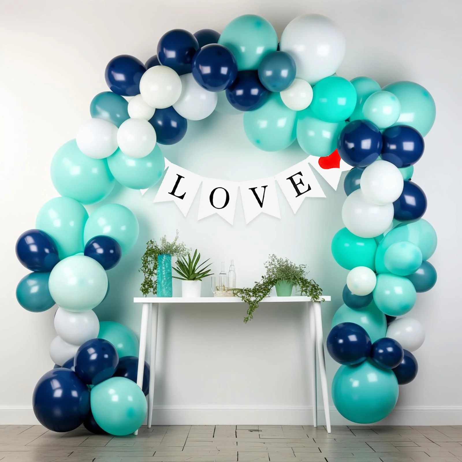 152pcs Set Latex Balloon Letter Banner For Birthday Party Birthday Banner Party Balloons Streamers Party Decorations