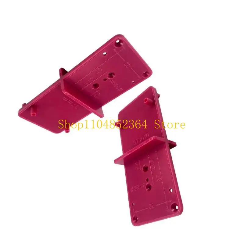 652F 35/40mm Hinge Jig Upgraded Concealed Hinge Jig Drilling Hole Puncher Accurate Woodworking Dowel Jig Drill Guide Locator