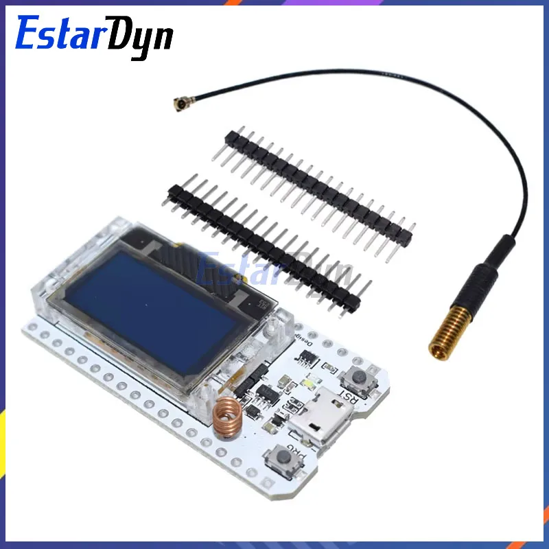 SX1276 ESP32 LoRa 868MHz-915MHz 0.96 بوصة شاشة OLED زرقاء بلوتوث WIFI Kit 32 لوحة تطوير