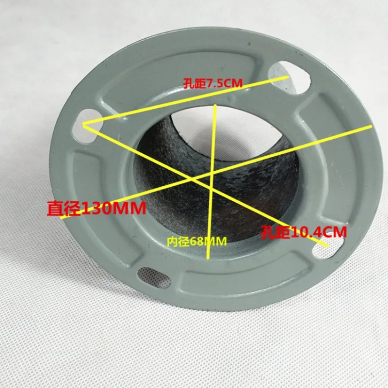 Medium pressure blower 550W flange trend duct connector fan connection, blower accessories