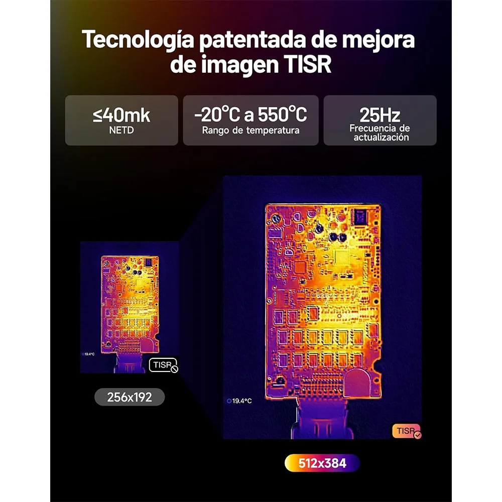 TOPDON Thermal Camera with 1.5MP Visual Camera For Android / iPhone（TypeC) Thermographic  256*192 Pixels Thermal Image TC001 Ma