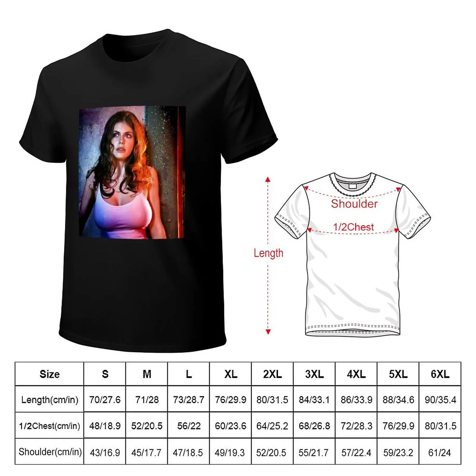Adventure Legend Lightning Thief Alexandra Daddario An American Actress Vintage T-Shirt Work Utility Short Sleeve Shirt
