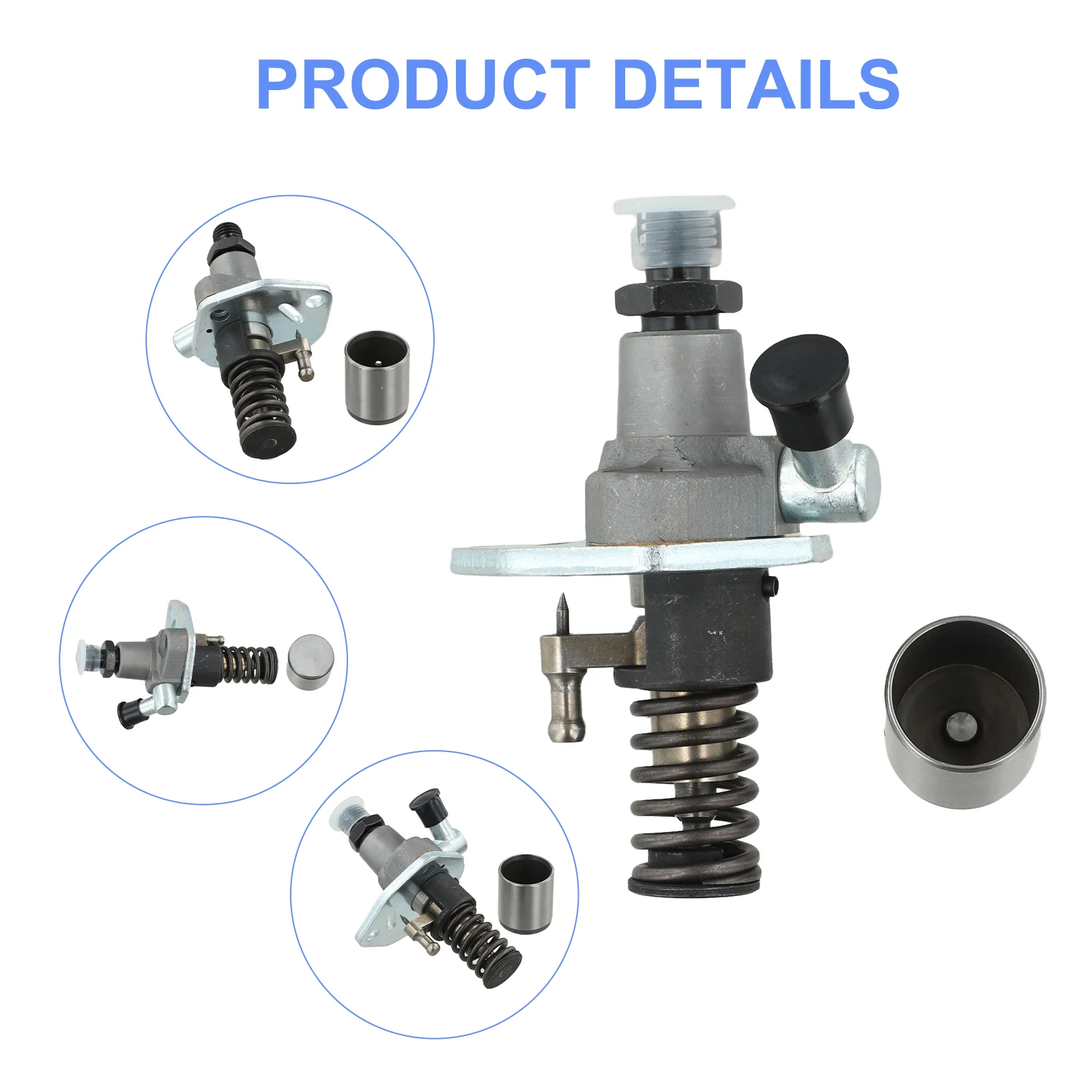 Parts Fuel Injection Pump Engine Generator Diesel Engine Equipment Tools For YanmarL100 186F 10hp Piston Plastic
