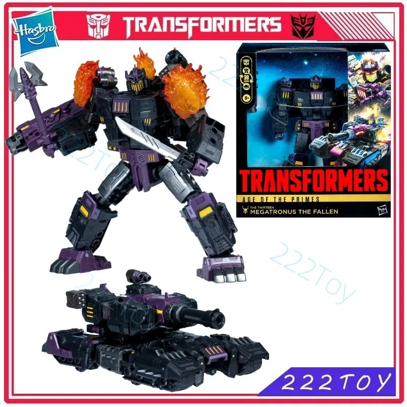 

New Transformers Toys AGE OF THE PRIMES Leader Class Megatronus The Fallen Action Figure Robot Anime Figure Collectible Hobbies