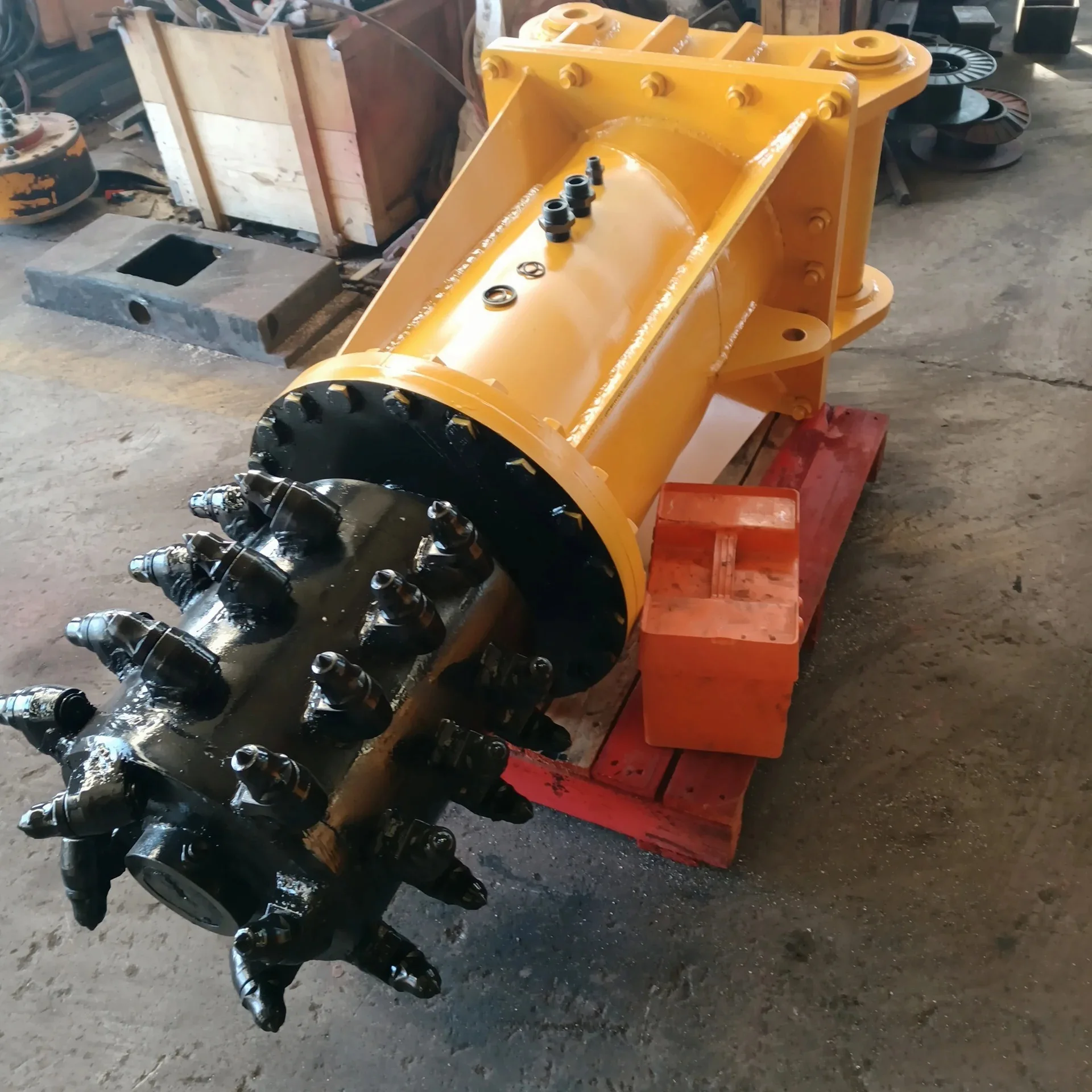 Customized Hydraulic Drum Cutter for Excavator Concrete Rock Milling Attachment