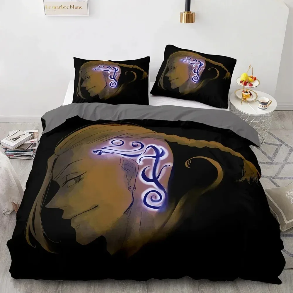 

Tokyo Avengers Manjiro Sano Bedding Set 3D Printed Suitable for Bedroom Duvet Cover Set With Pillowcases Kids Home Textile