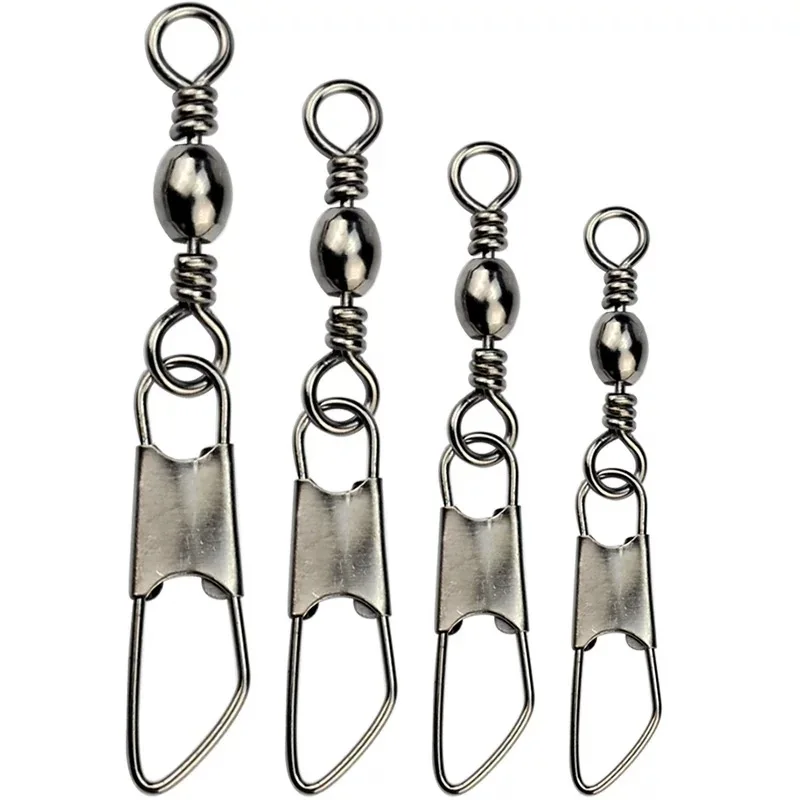 

50Pcs/box Brass barrel-shaped fishing connector ring 8shaped solid ring Bottle shaped swivel ring Type A pin Fishing accessories