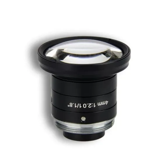 C-Mount 5MP 4mm Manual Iris Industrial Lens, 1/1.8