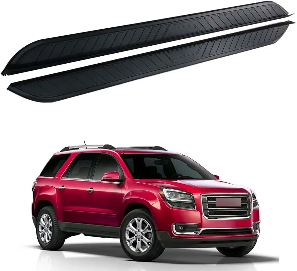 

Подножки для бега боковых ступеней подходят для GMC Acadia 2018-2023, алюминиевые полосы Nerf, 2 шт. с кронштейнами