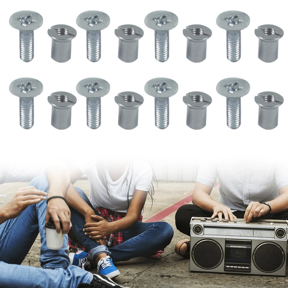 24Pcs Metal Screws Fasteners Kit Universal NAB Hub Take Up Reel Screw Set for 3M for AMPEX for TEAC for RMGI