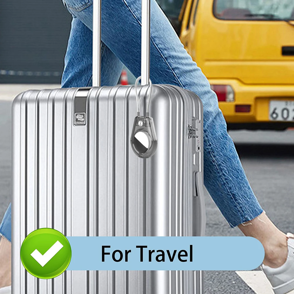 Чехол для Apple AirTag с системой блокировки шестигранного ключа для AirTag, чехол с замком, защитный чехол от потери для багажа, рюкзака, ключей, домашних животных