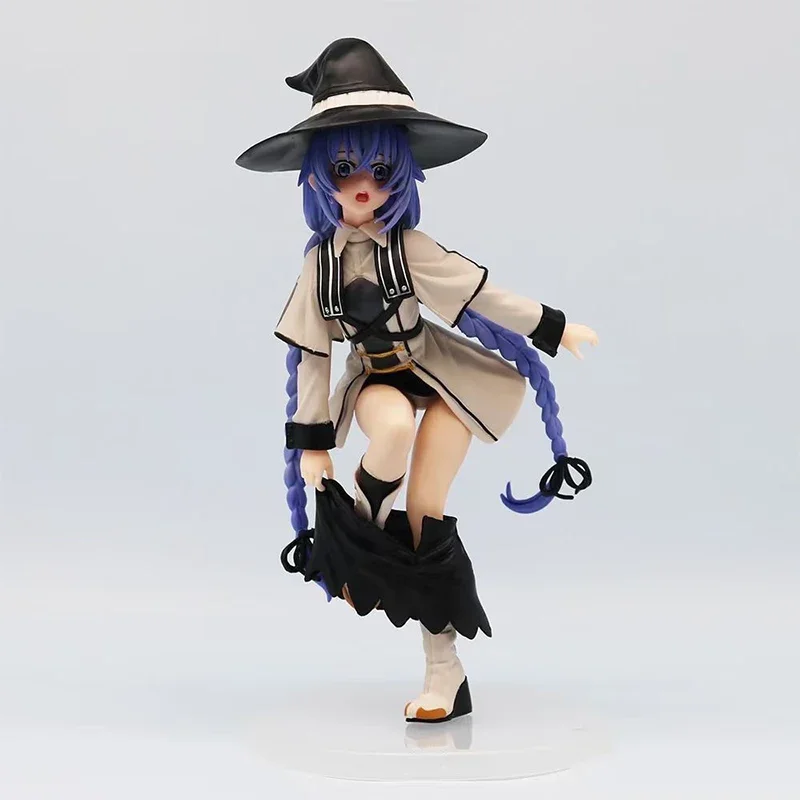 23cm Magician Roxy Migurdia Action Figure Cotton Chi Figurine Room Ornaments Adult Collectible Model Doll Toy Birthday Gifts