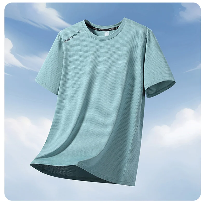 180kg 12xl 11xl 10xlT-Shirts Men Woman  Extra Large Size Quick Dry Round Neck Short Sleeve Oversized Tops Tee Big Loose Clothing image 5