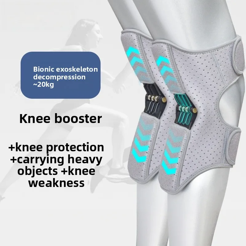 Power-Assist Exoskeleton Walking Aid  Patella Support Knee Brace for Seniors with Weak Knees  Stair Climbing & Carrying Use