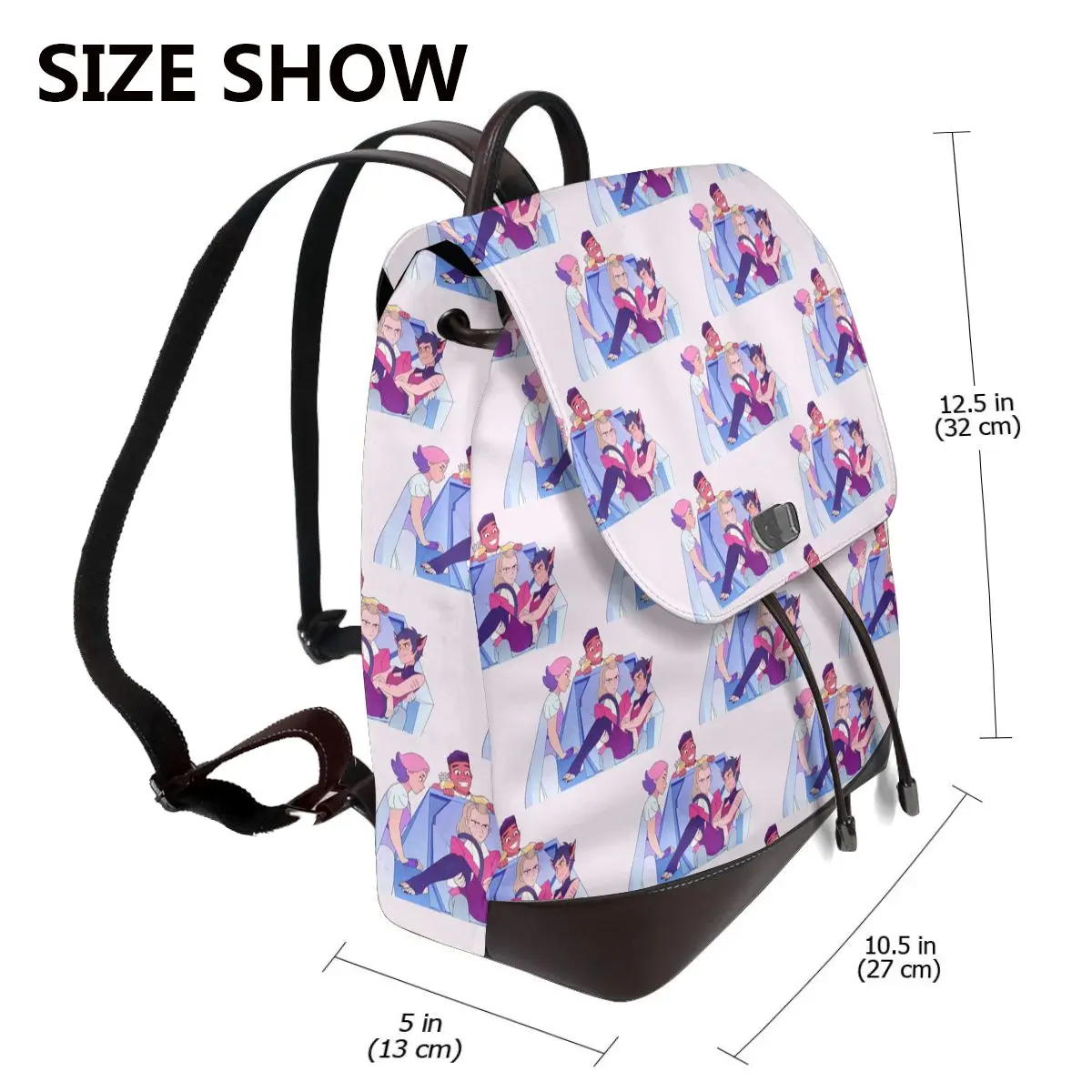 Best Friend Squad She-Ra And The Princesses Of Power Bookbag School Student Bags Hiking Travel Daypack for Women Derma Backpack
