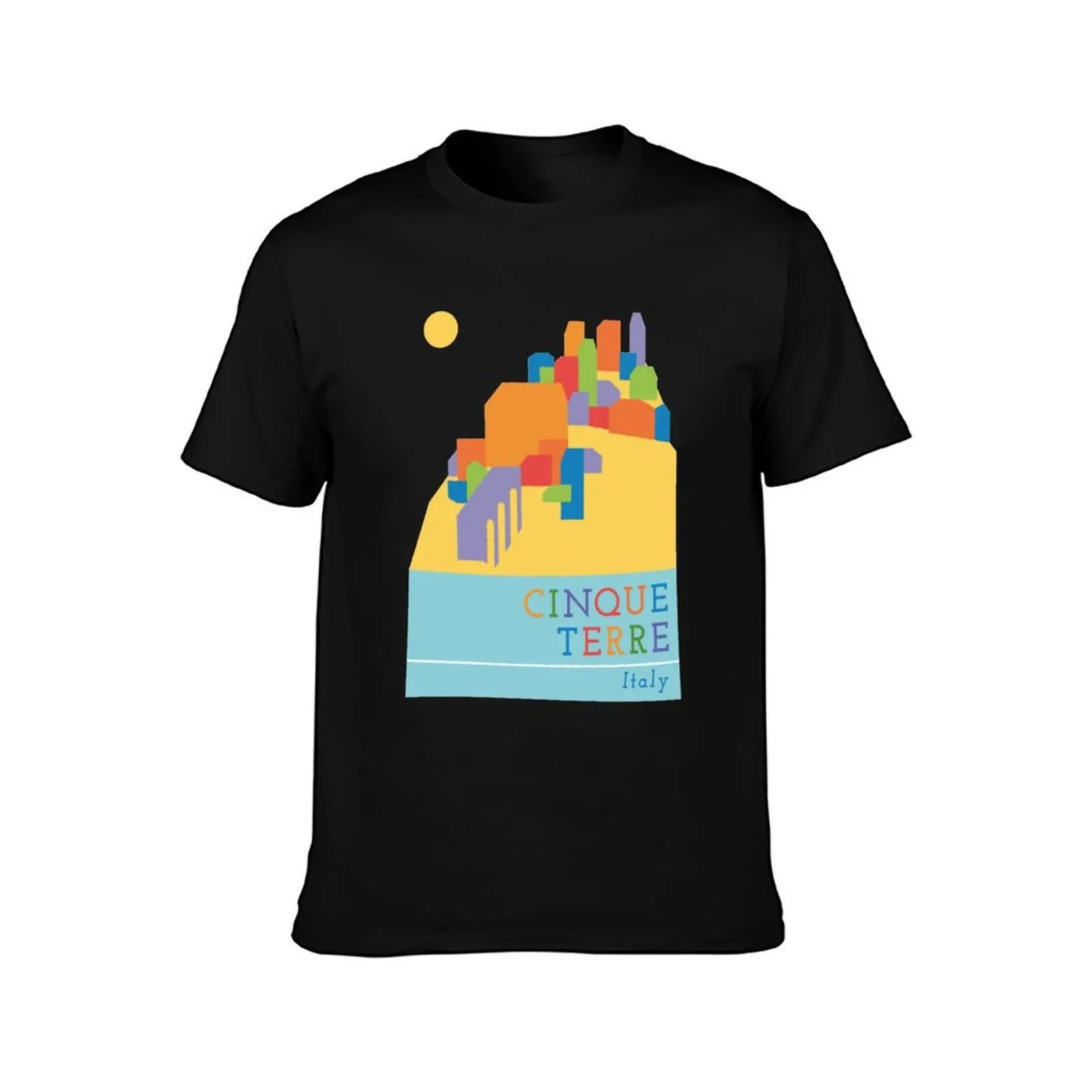 Cinque Terre – Italy T-Shirt t shirts for man cotton funny T-Shirt