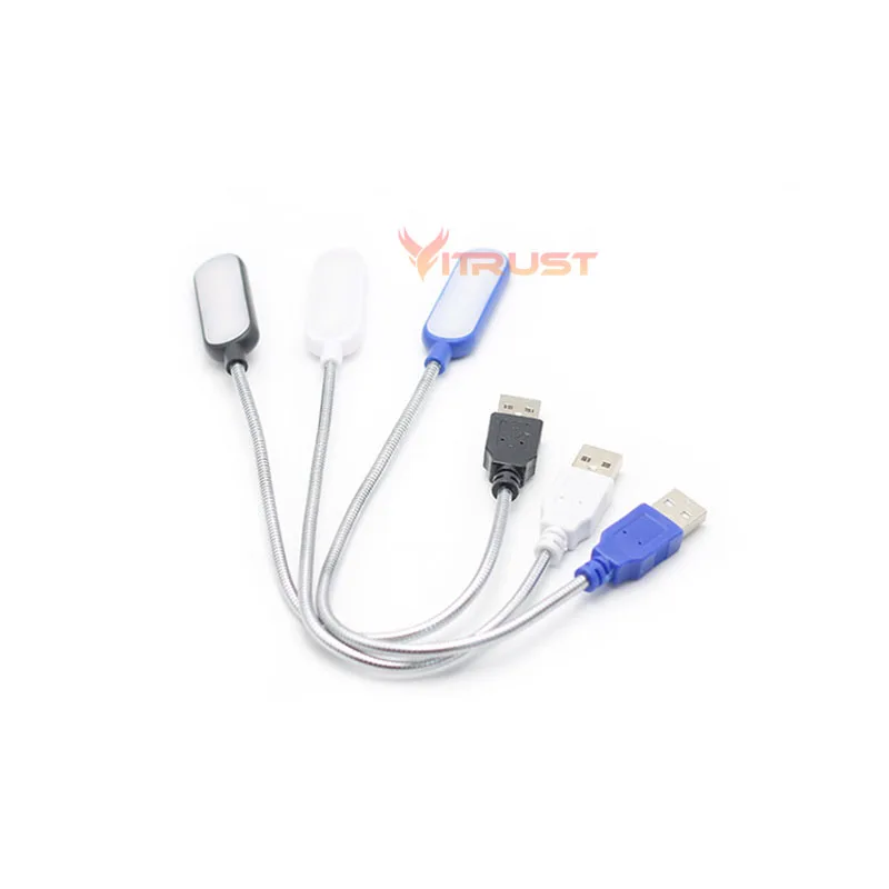 Veilleuse LED USB portable, lampe de table flexible, lampe de lecture, veilleuse LED