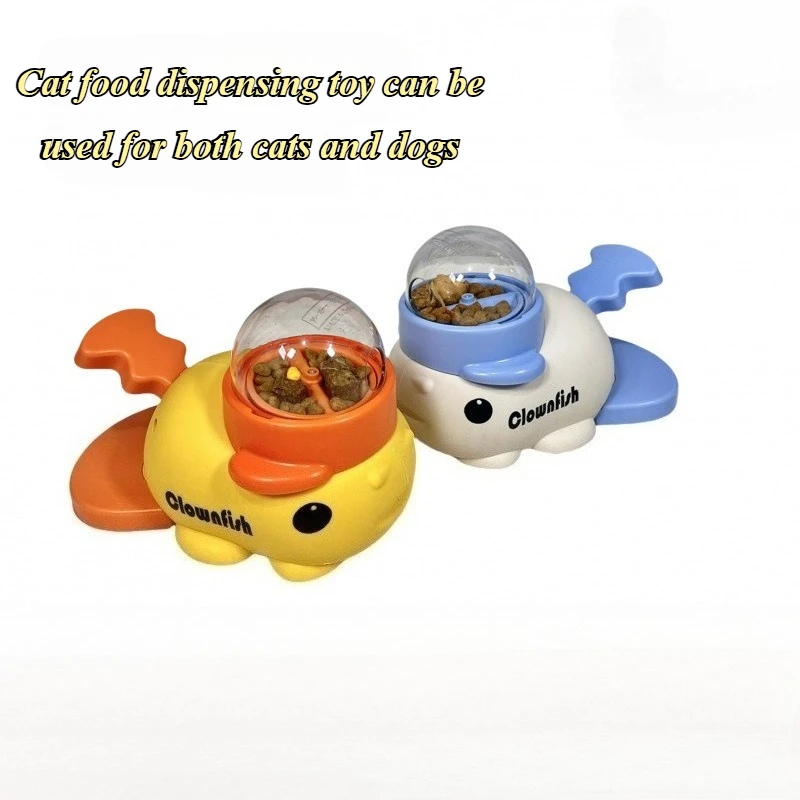 

Clown fish feeder hot dog self-feeding toys automatic feeding cross-border new dog feeder