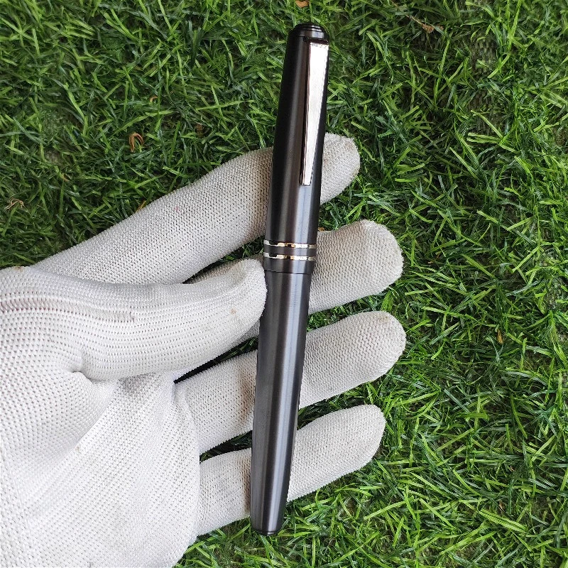 

Цирконий 28, ограниченная серия, ручная полированная перьевая ручка, винтажная ручка унисекс с наконечником Bock No 6, матовые канцелярские принадлежности, ручка для каллиграфии