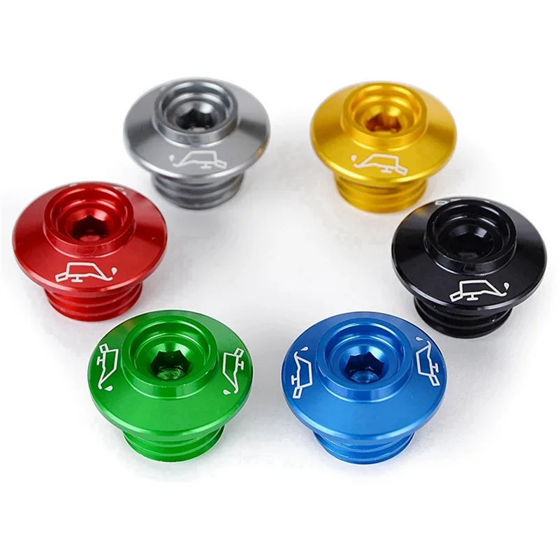 Motorcycle Engine Oil Filler Plug Cover Engine Cover Oil Screw Oil Inlet Cover Screw For Triumph DAYTONA