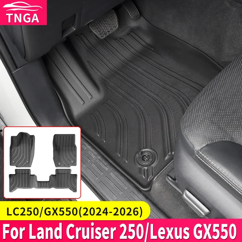 

For Toyota 2024 2025 250 Land Cruiser Prado Lc250 Foot Pad Accessories Lexus Gx550 550 Interior Upgraded Protective Decoration