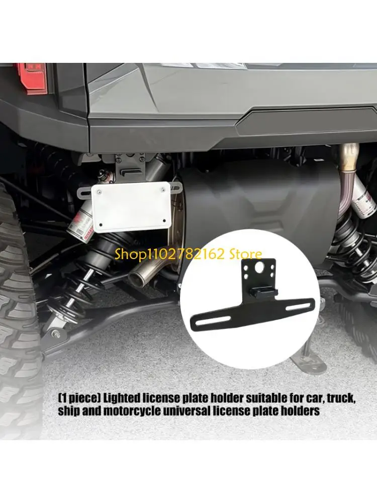 547B Universal License Plate Frame With LED Light For Campers Trailer Car And Truck