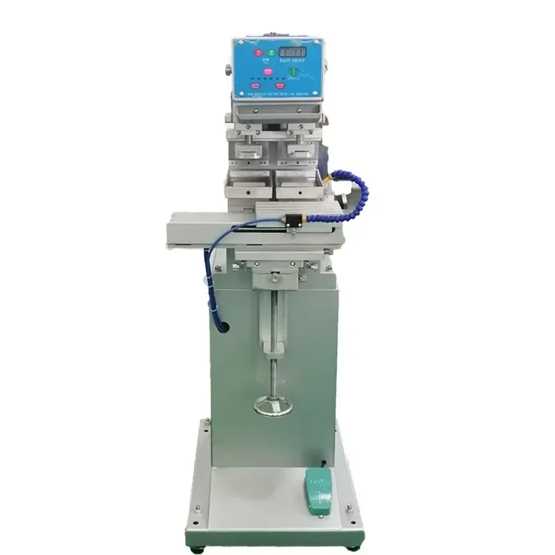 

With Mobile Shuttle Bench Automatic 2 Color Tampografia Pad Printing Machines for Ceramic Spoon Bowl