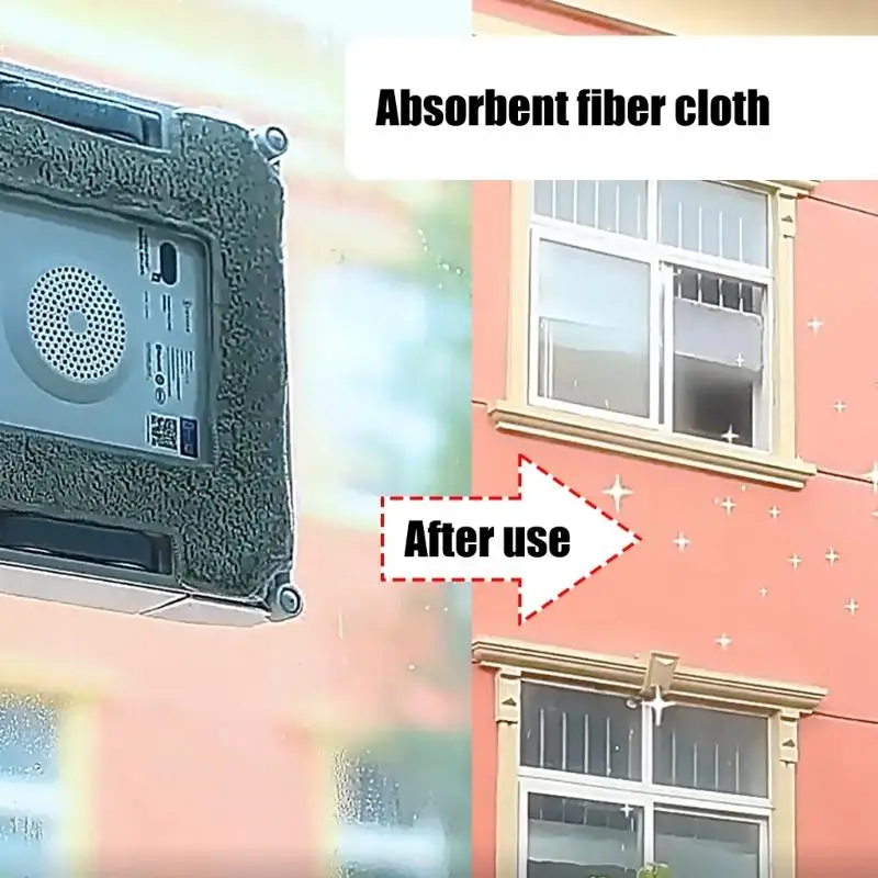 L8re cho w1 w1s cửa sổ máy hút bụi robot có thể giặt được