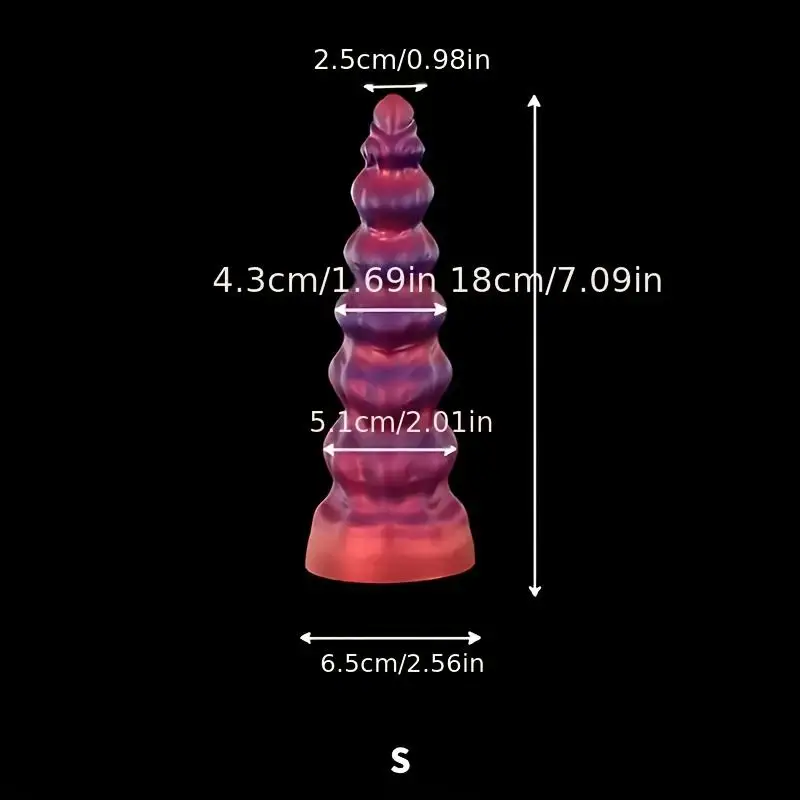 Extra großer Masturbationsdildo, Analplug, Analdehnungsgerät, Prostatamassagegerät, Sexspielzeug für Männer_voghion.com