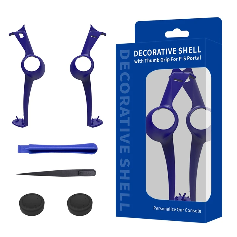 【Superdeals】เคสมือถือสําหรับ PS5 Portal มือถือเปลี่ยนได้แถบตกแต่งเคสป้องกันพร้อมหมวก Rocker 2 อันอุปกรณ์เสริมมือถือ