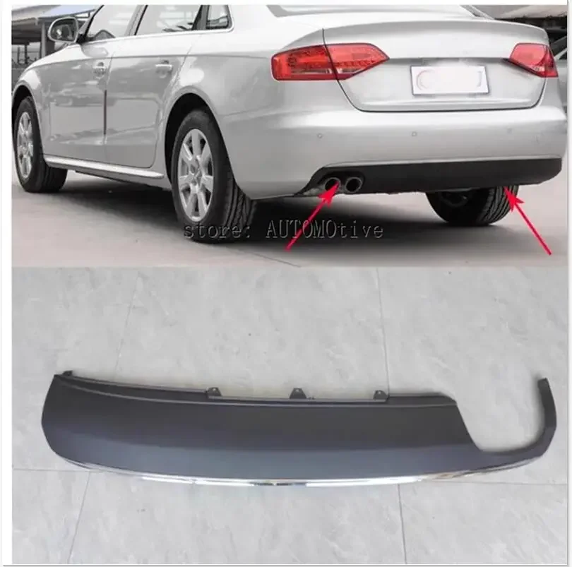 

Stainless Rear Bumper Molding Cover Trim For Audi A4 B7 B8 2009-20161pcs