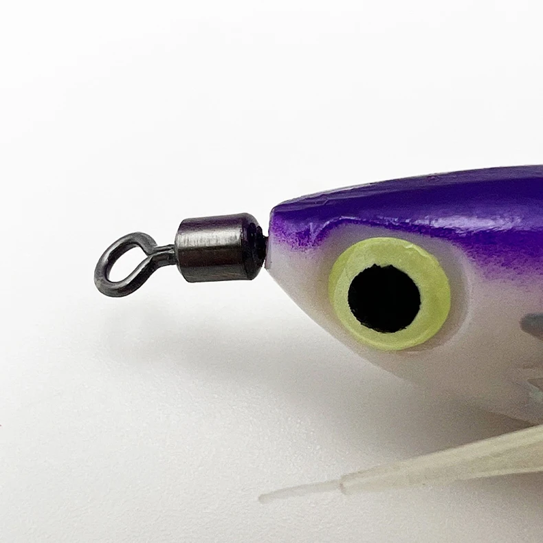 ShareShark 5 Stück/Box Tintenfisch-Jig-Köder 8cm 5,6g UV-Leuchtender Garnelenköder Horizontaler Kunstköder für Tintenfische, Oktopus, Salzwasser – Detail 16