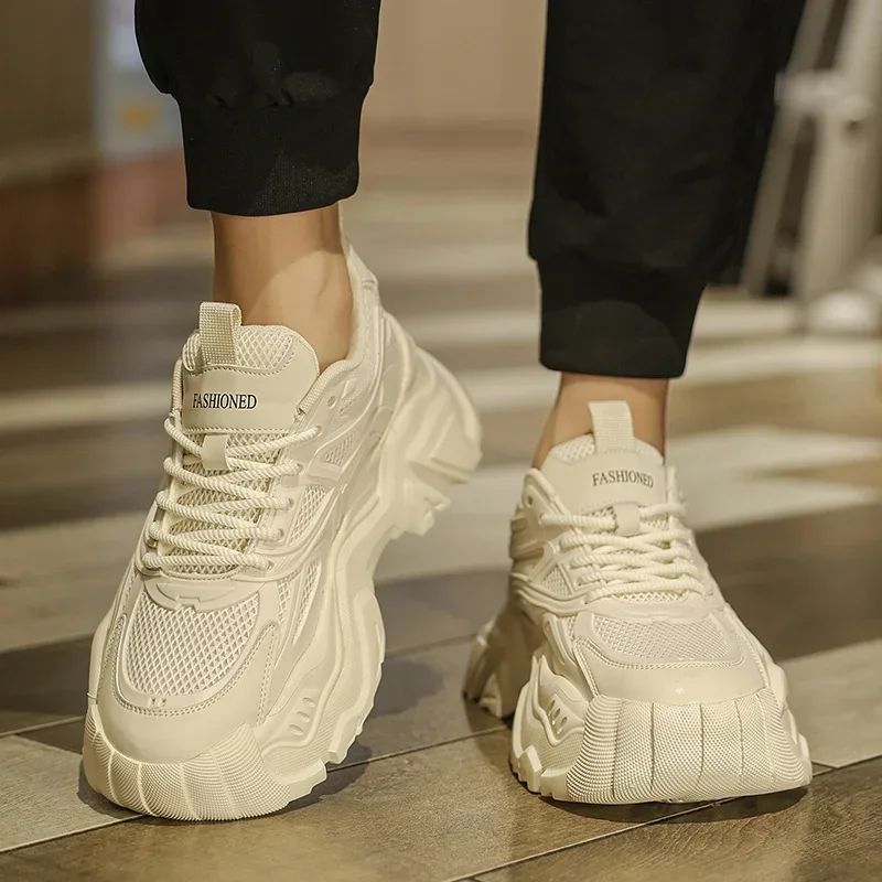 Men shoes Sneakers Male tenis Luxury shoes Mens casual Trainer Race Breathable fashion loafers running Shoes for men image 3