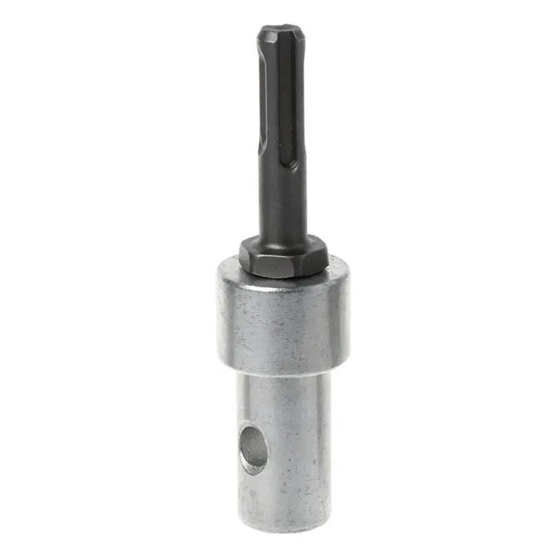 2 Round Pits 2 Slots Drill Bit Adapter For Electric Drill Convert to Earth Auger Drop Shipping