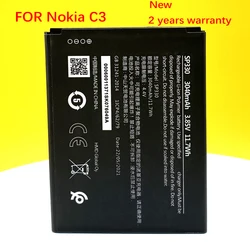 New 3040mAh SP330 Battery For Nokia C3 2020 TA-1258 Smart Mobile Phone In Stock With Tracking Number